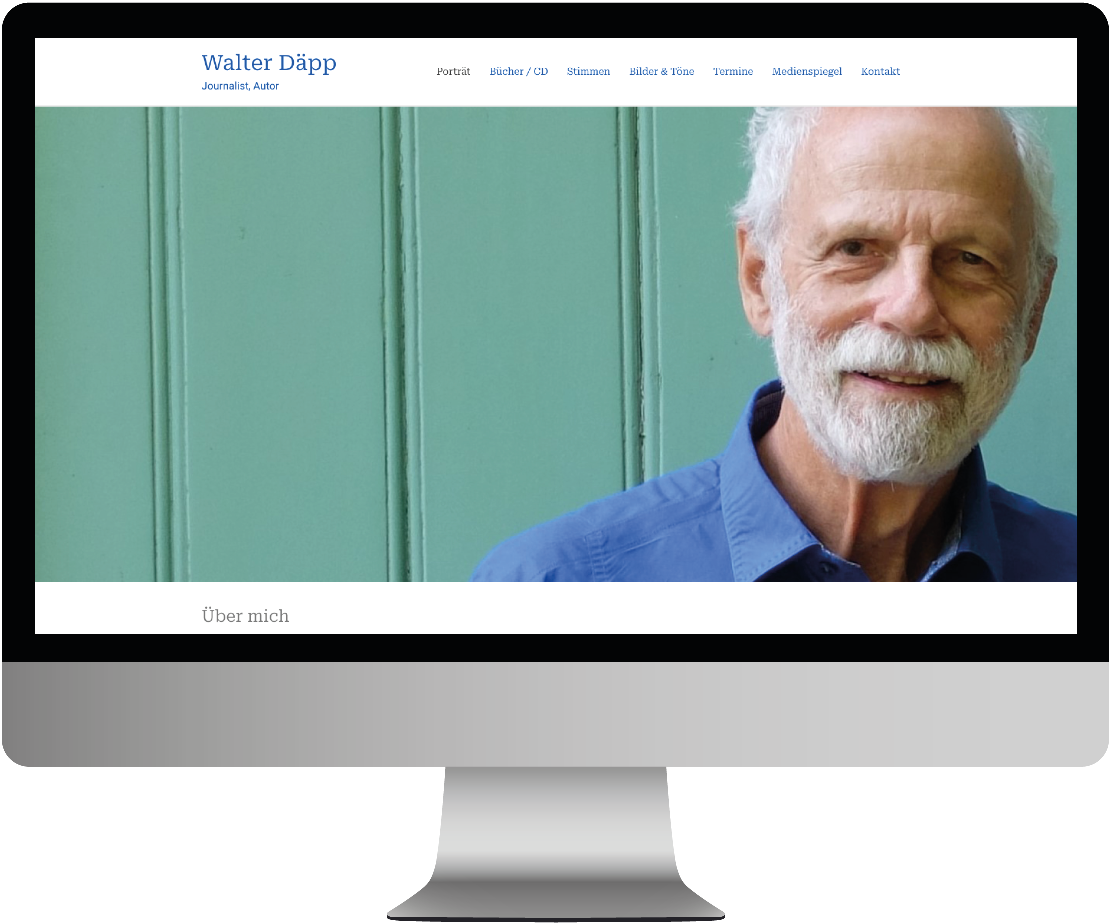 Webseite von Walter Däpp